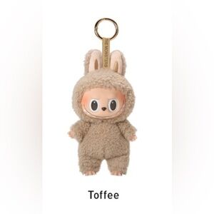 Authentic Pop Mart Labubu — “Exciting Macaron” Series (Toffee) 🤎